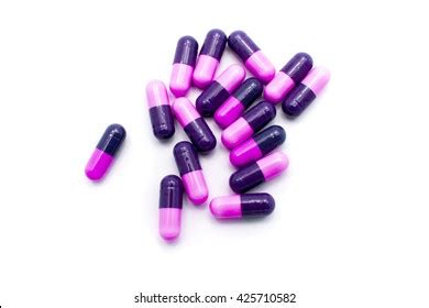 pink and purple pills